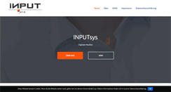 Desktop Screenshot of inputsys.de